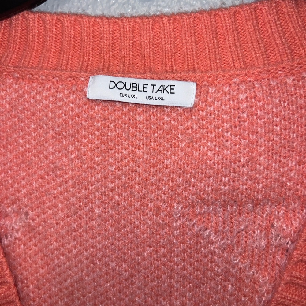 Sale🚨Women's Star Patterned Pink Cardigan - Picture 2 of 7